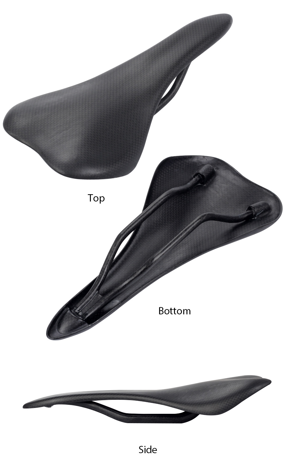 Carbon Fiber Mountain Road Bike Seat Saddle Bow Cushion Bicycle Accessories
