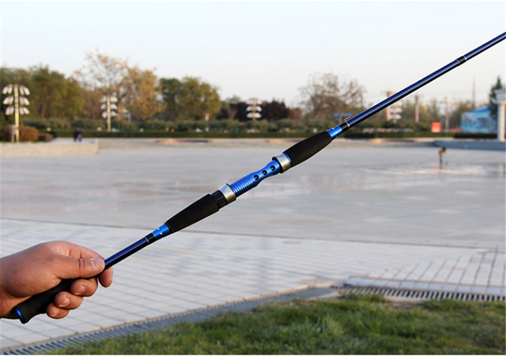 Graphite Carbon Fiber Portable Spinning Telescopic Fishing Rod