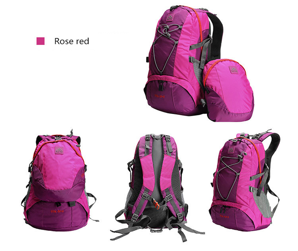 PolarFire Backpack Set 40L Water-Resistant Anti-Tearing Outdoor Bag for Camping Hiking Travelling