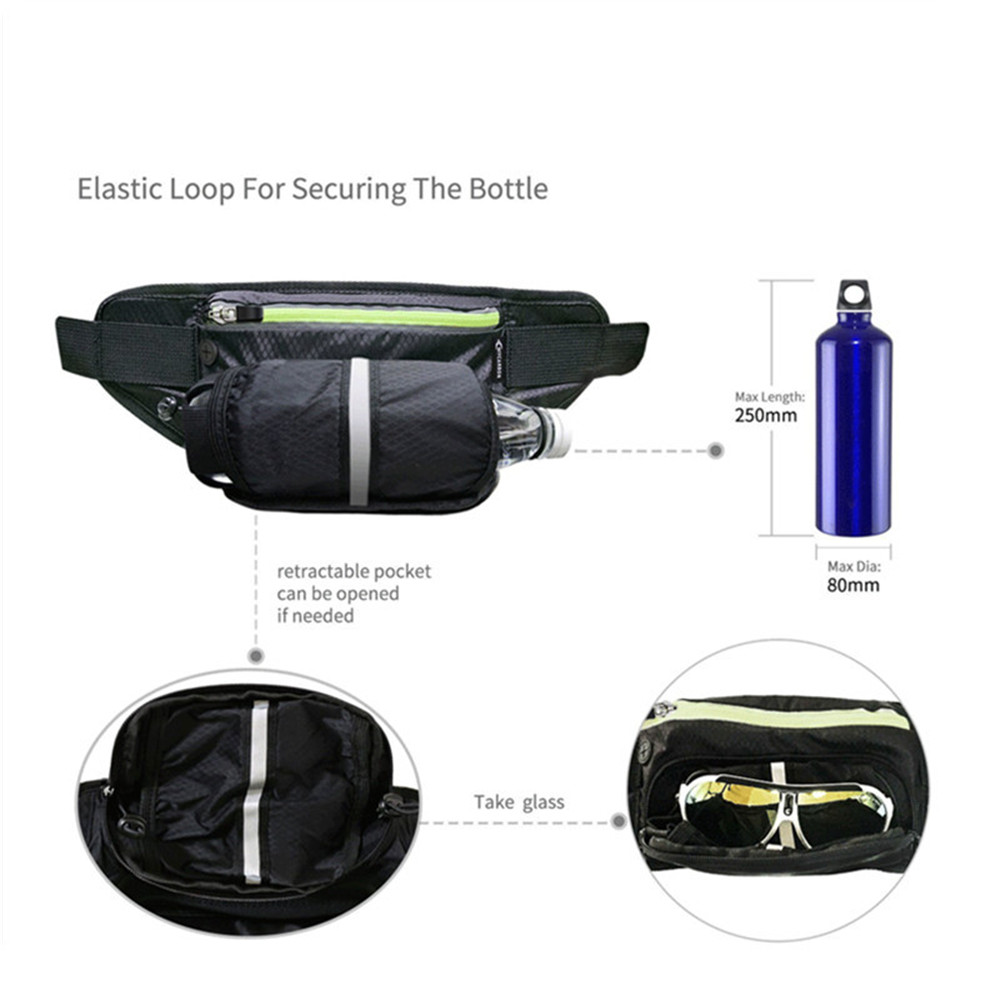 Outdoor Waterproof Waist Bag for Fitness