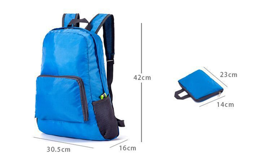 Portable Folding Day Packs Waterproof Backpack Outdoor Travel Hiking Bag