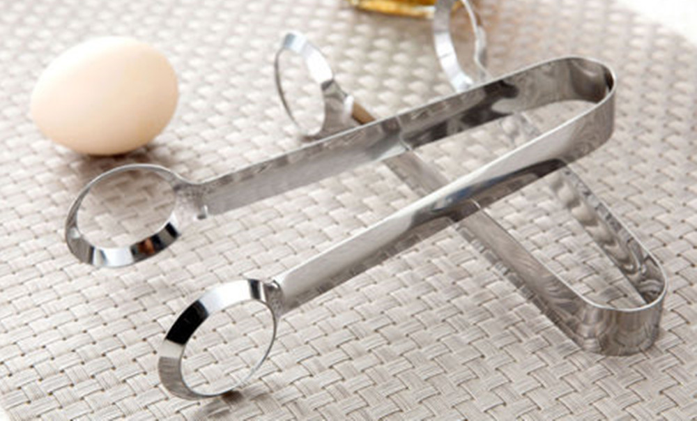 Outdoor Picnic Tools Many Creative Stainless Steel Egg Clip Kitchen Equipment