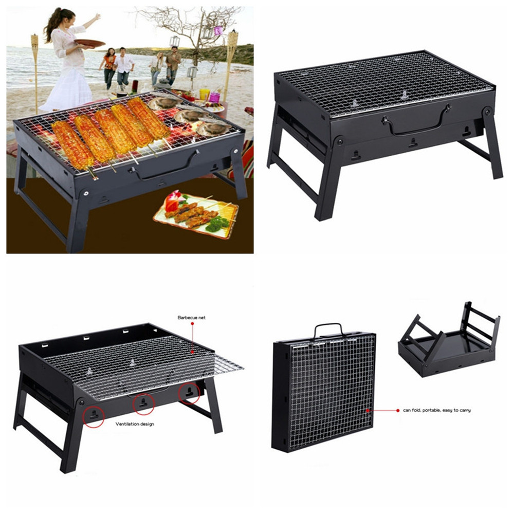Outdoor Folding Portable Barbecue Grill Tool