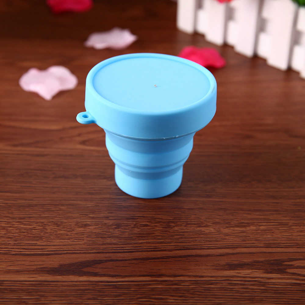 Portable Silicone Retractable Folding Cup