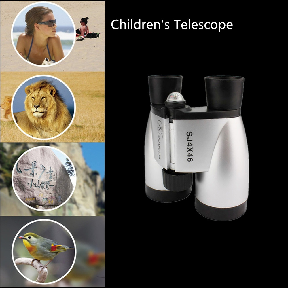 Telescope Binocular Lens Educational Toys Child Birthday Present