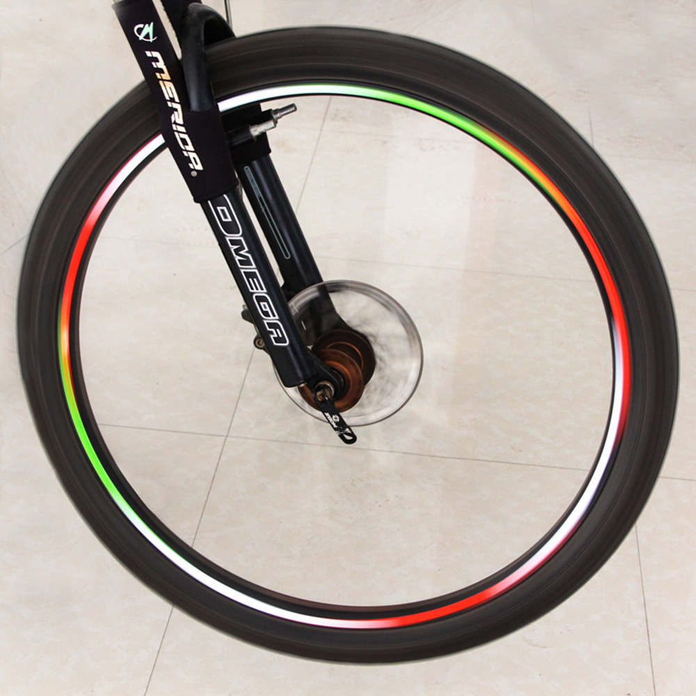 Sport Fluorescent Bike Reflective Sticker for Cycling Wheel