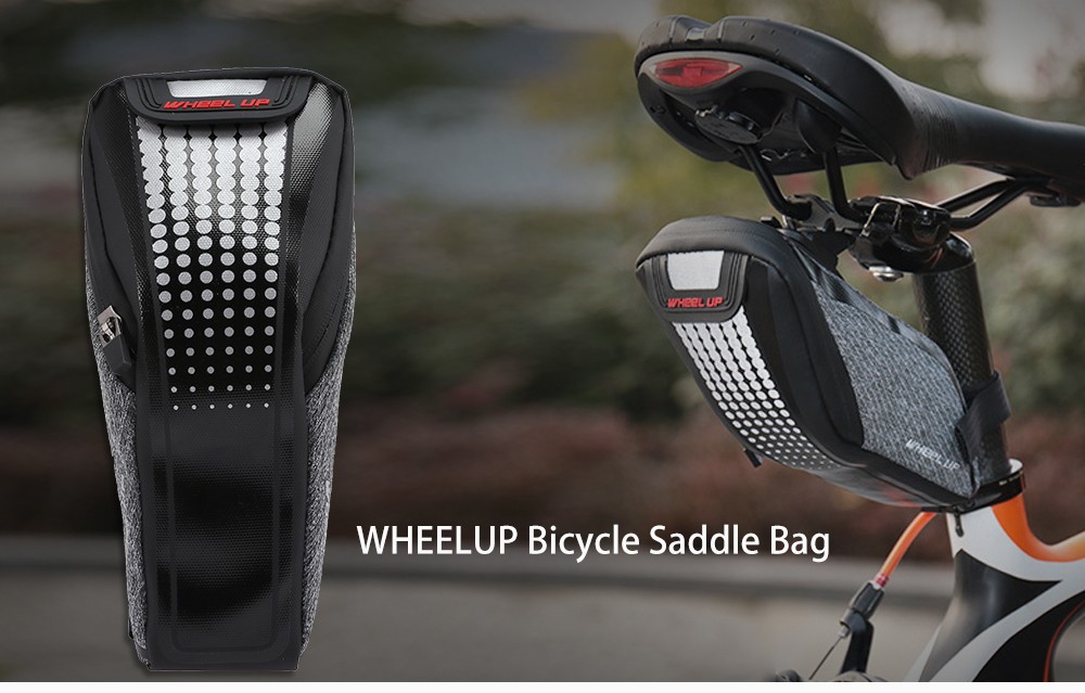 WHEELUP Bicycle Saddle Bag Seat Rear Tail Pouch Bike Accessory