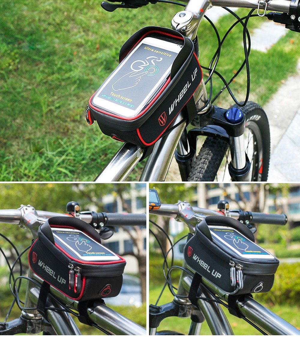 WHEELUP Top Tube Bicycle Bag Bike Phone Pouch Cycling Accessory