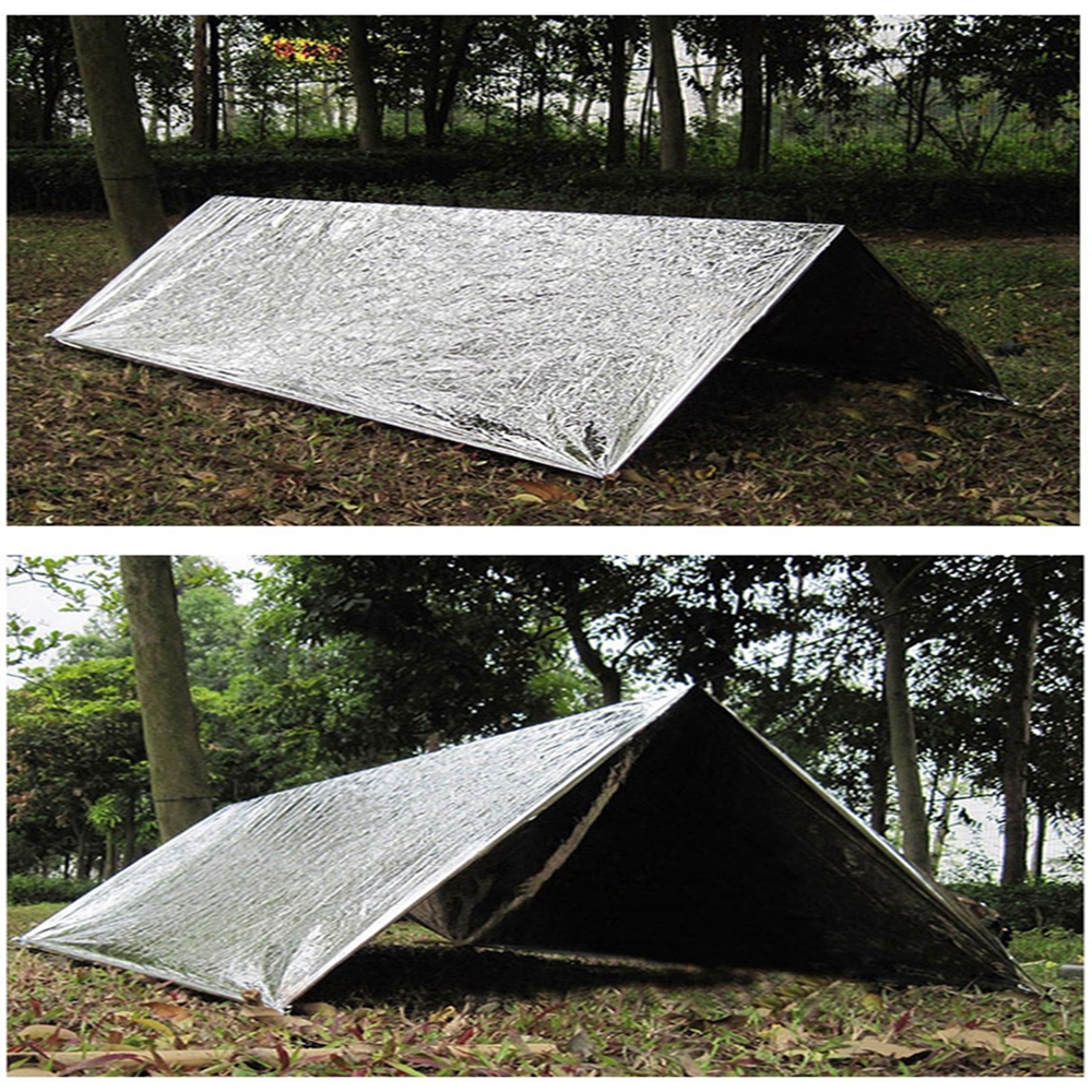 Outdoor Emergency Blanket Life-saving Insulation Sleeping 13X21cm