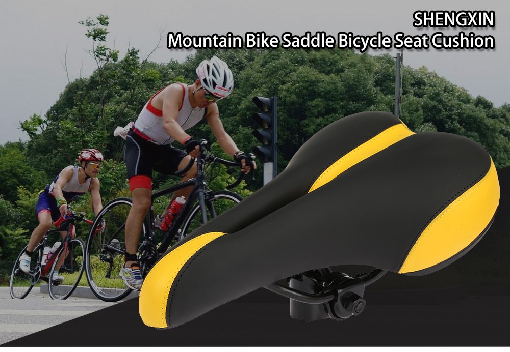 SHENGXIN Mountain Bike Saddle Bicycle Seat Cushion Cycling Accessory