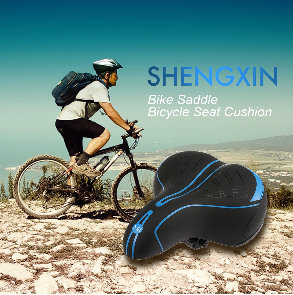 SHENGXIN Mountain Bike Saddle Cushion Bicycle Seat Cycling Accessory