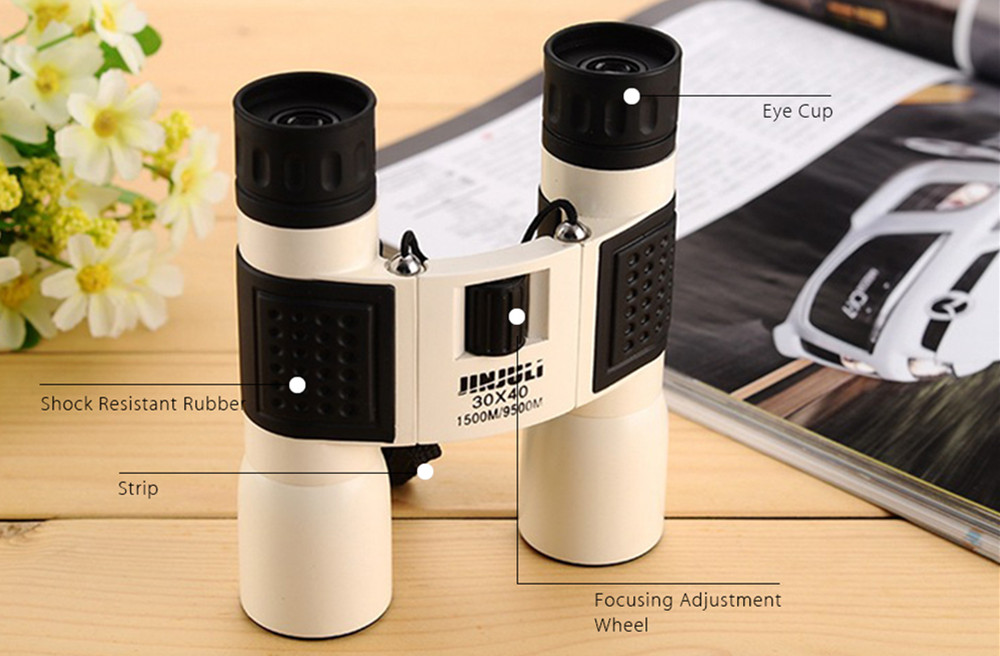 Outdoor Powerful Binoculars Roof Prism Professional for 30X40