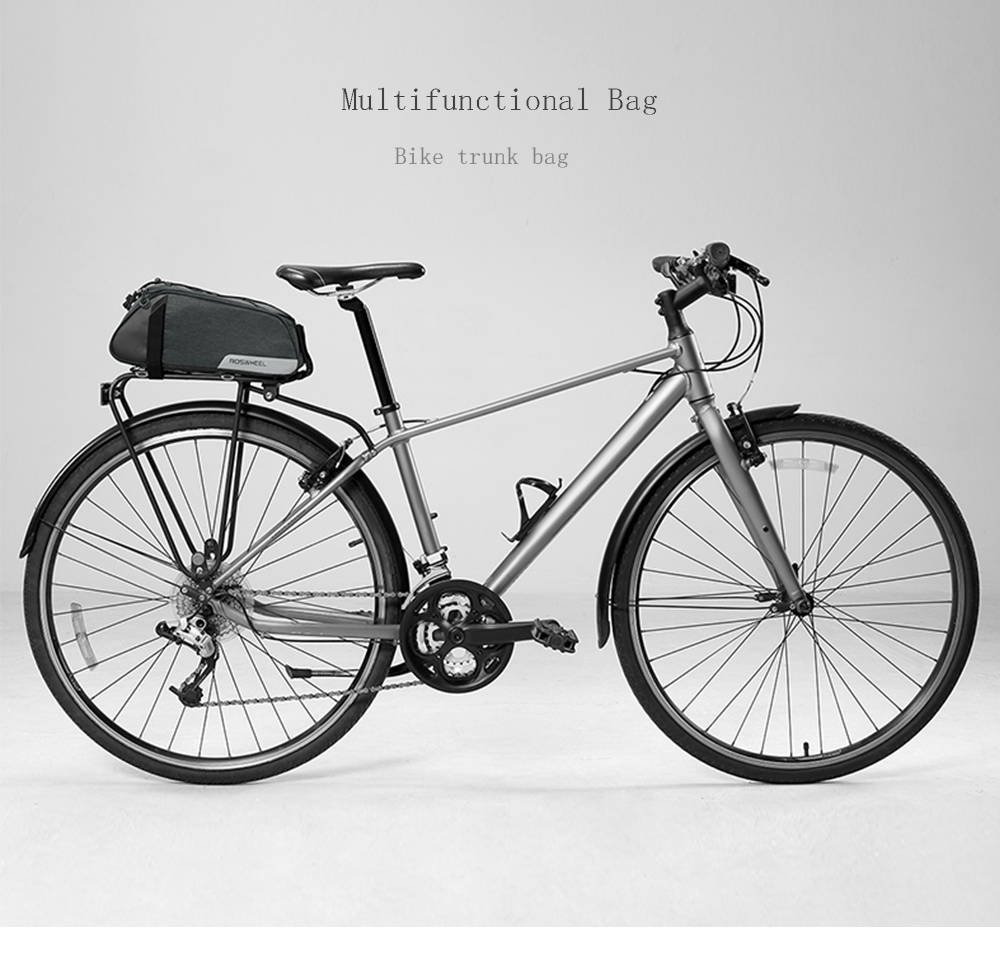 ROSWHEEL 141465 Multifunctional Bike Trunk Bag Commuter Bag