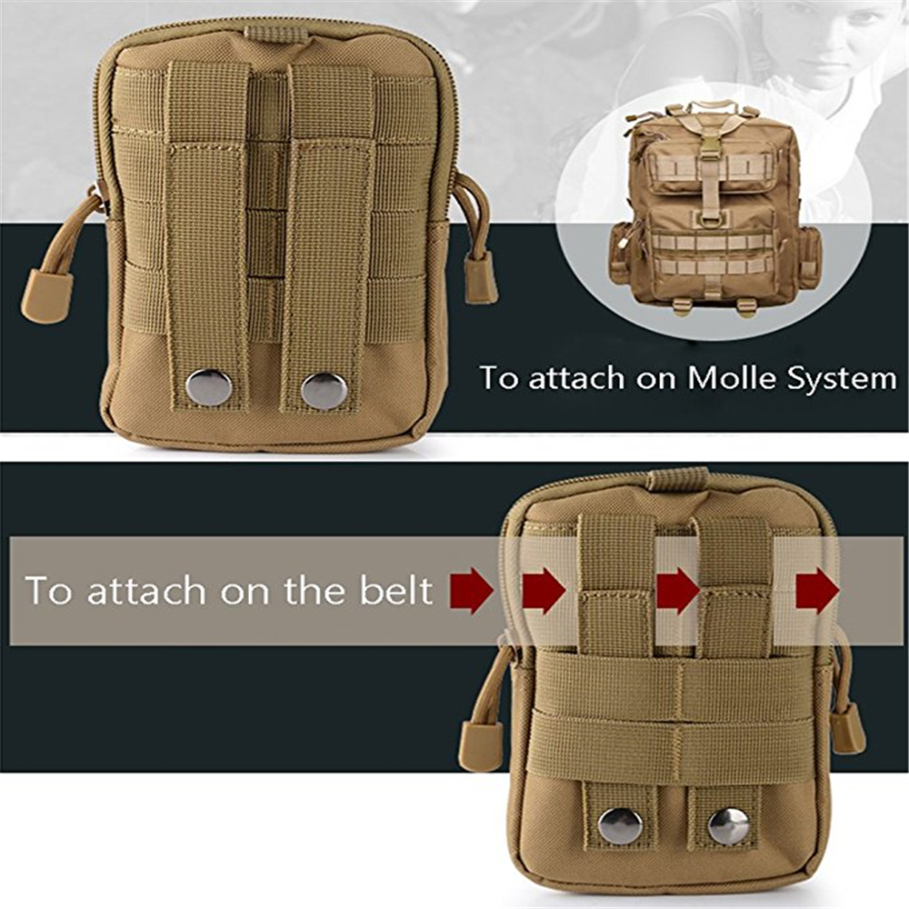 Outdoor Tactical Military Hip Waist Belt Wallet Pouch Purse Phone Case