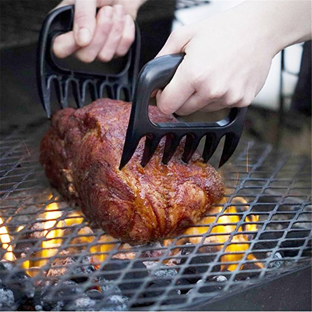 2PCS Bear Claws Ripping Meat Bbq BBQ Grill Tools