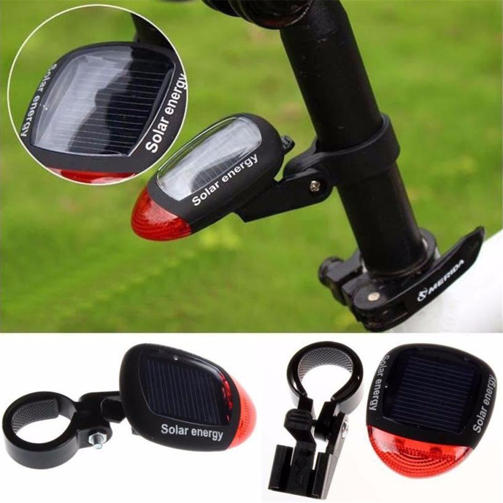 Bicycle Lights Solar Warning Taillight