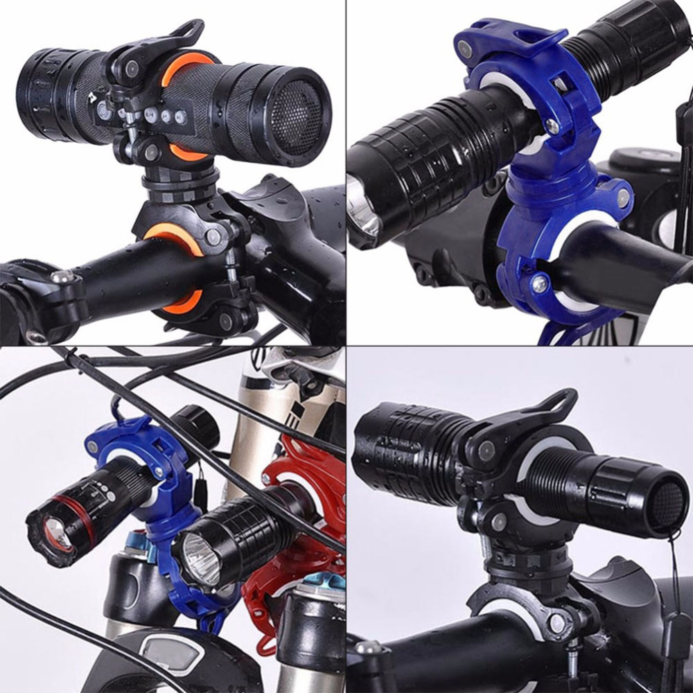 Before Bicycle Flashlight Lamp Holder Cycling Equipment Accessories