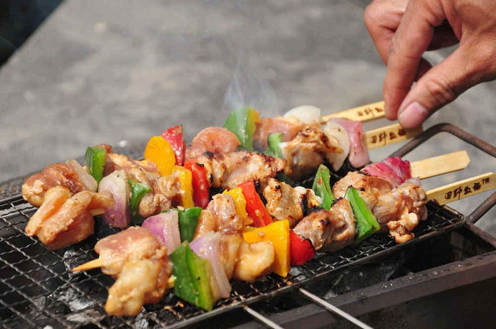 Portable Folding Charcoal Barbecue Grill Outdoor Camping Holiday Travel Oven