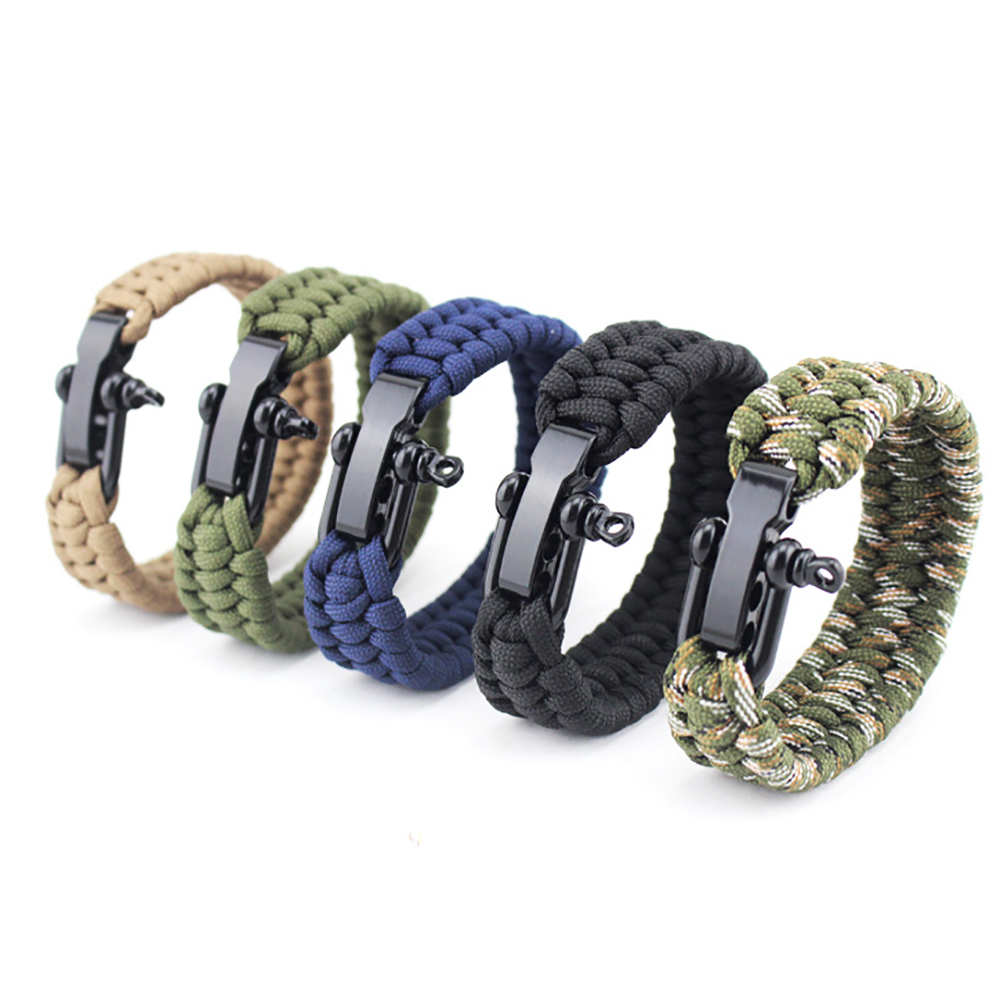 Outdoor Hiking Camping Emergency Rescue Seven Core Umbrella Rope Bracelet
