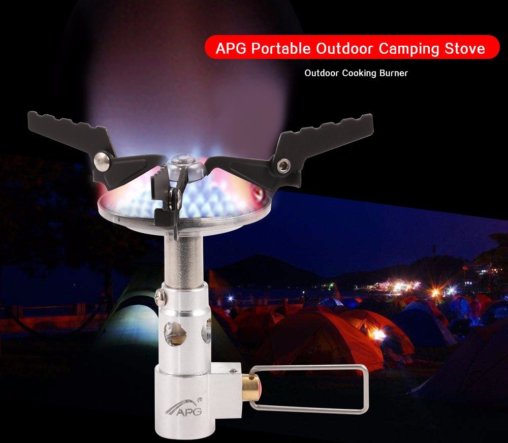 APG STO00477 Outdoor Anti-scald Camping Stove Portable Cooking Equipment