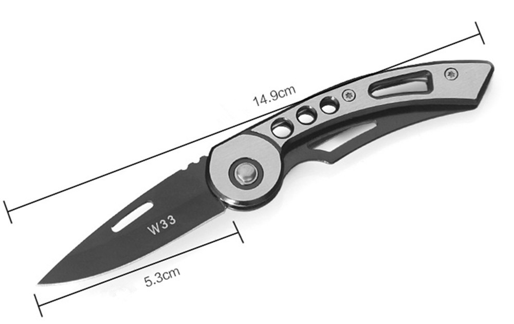 Portable Folding Knife Tactical Rescue Survival Hunting Stainless