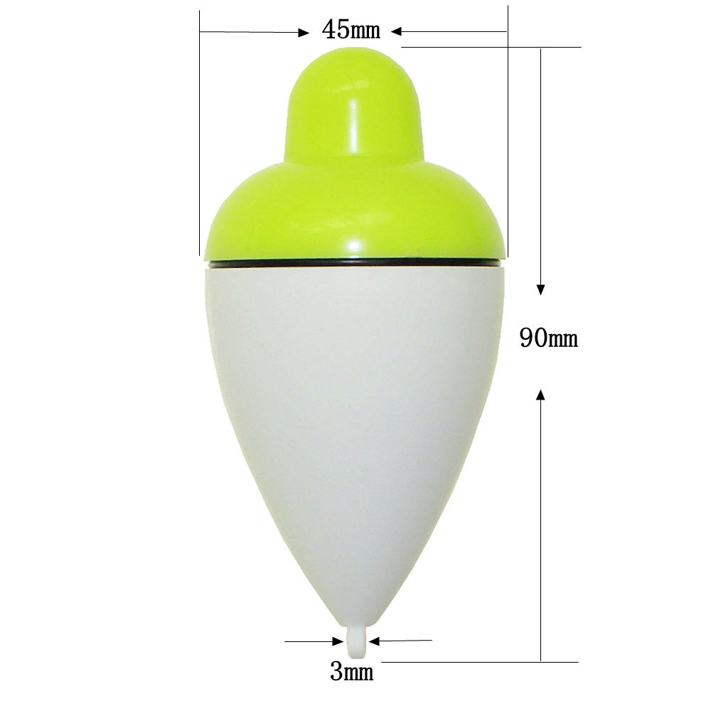 Sencart 40g Green LED Luminous Fishing Float Buoy Vertical Floats Bobbers Tackle