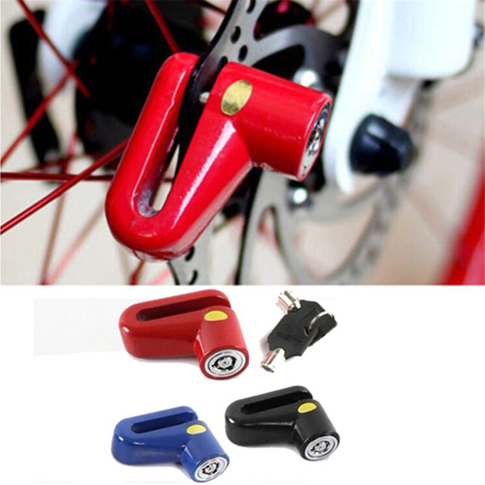 Bicycle Disc Mini Anti-Theft Wheel Brake Lock