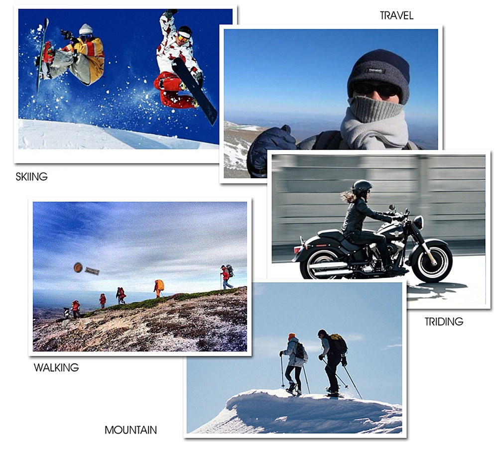 RidingTribe Motorcycle Touch Screen Winter Water-resistant Warm Ski Gloves