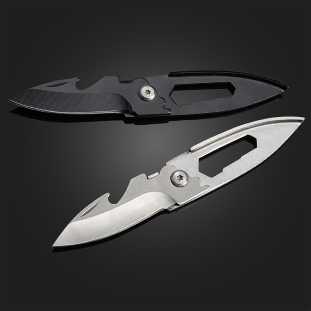 Multifunction Mini Folding Knives Charms Keychain Gift Tool