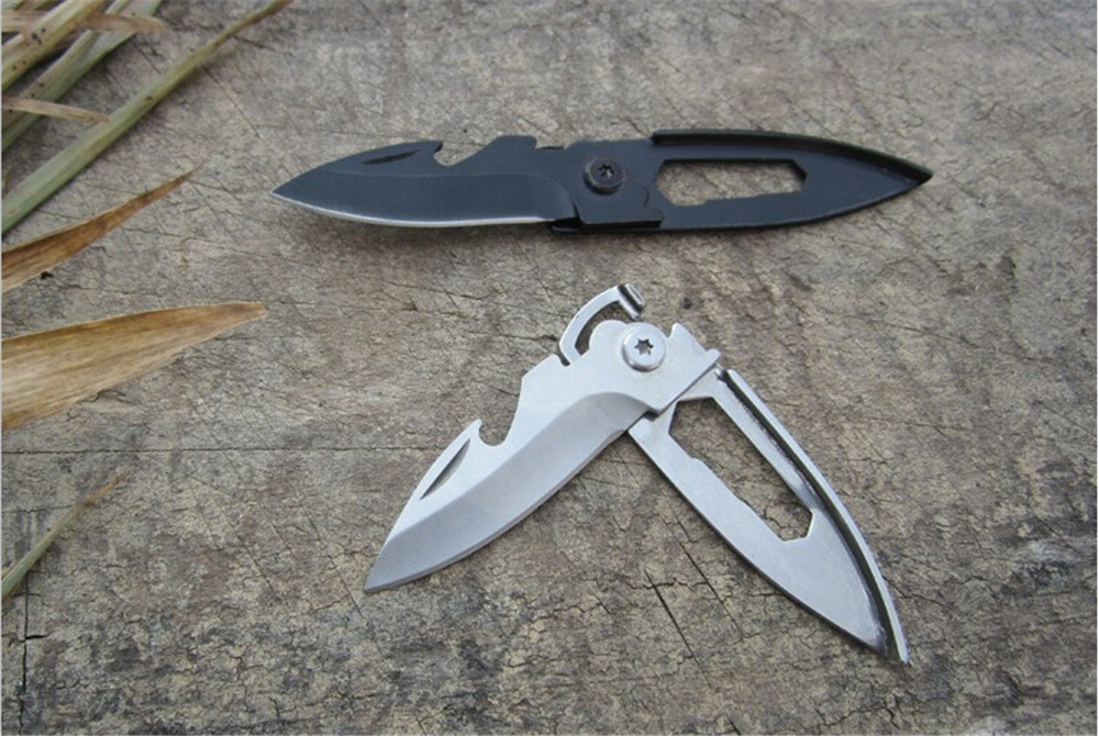 Multifunction Mini Folding Knives Charms Keychain Gift Tool