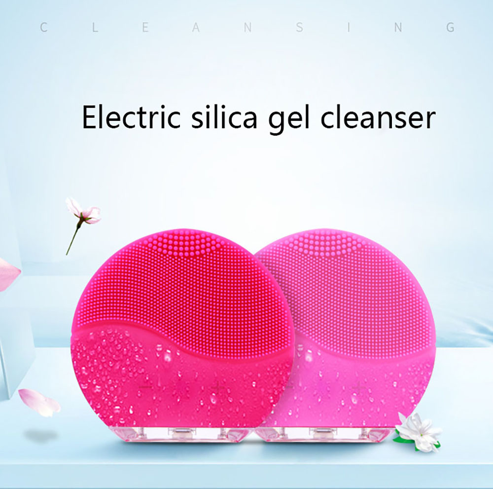 Silicone Face Brush with Facial Cleansing for All Skin Types
