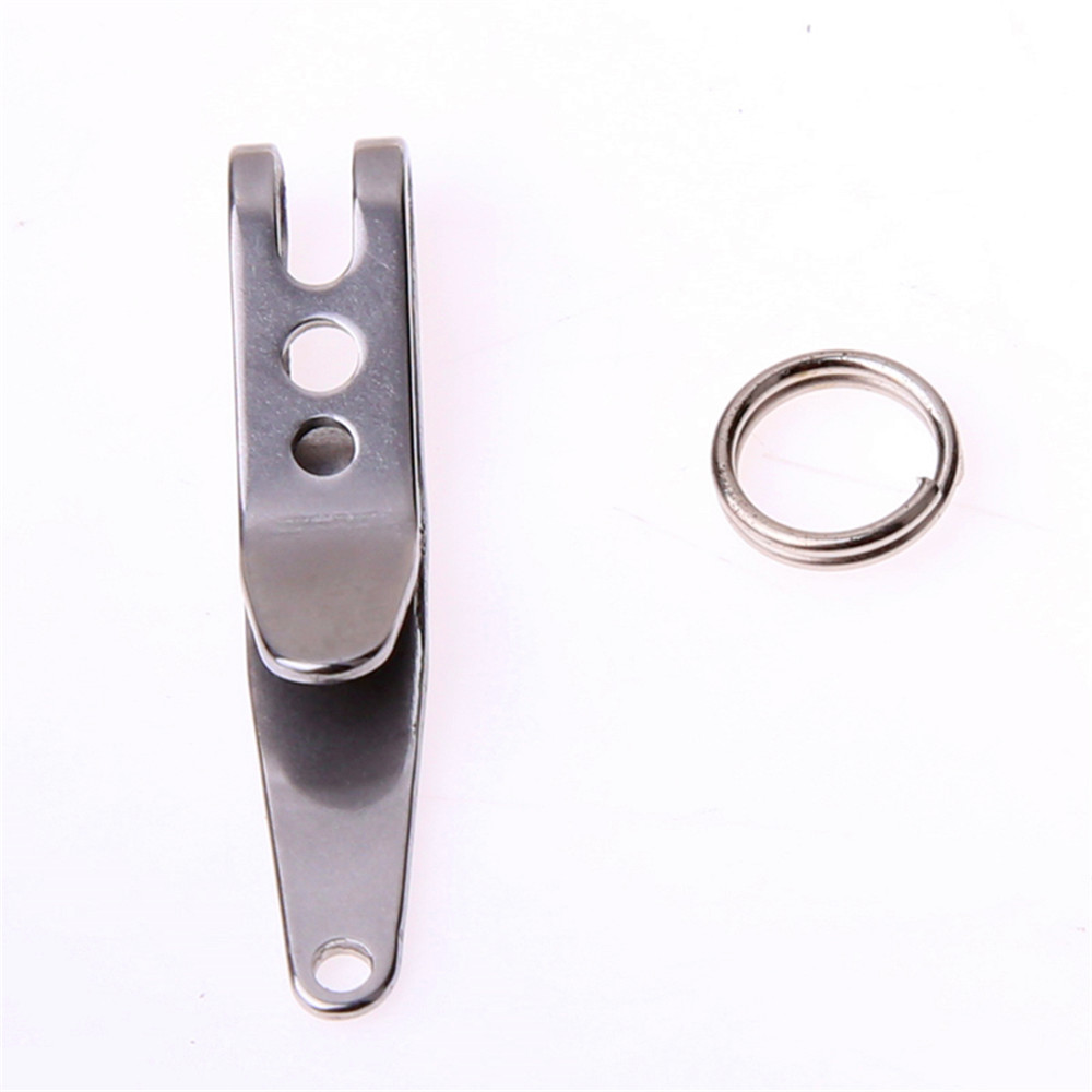 Portable Outdoor Stainless Steel Pocket Clip