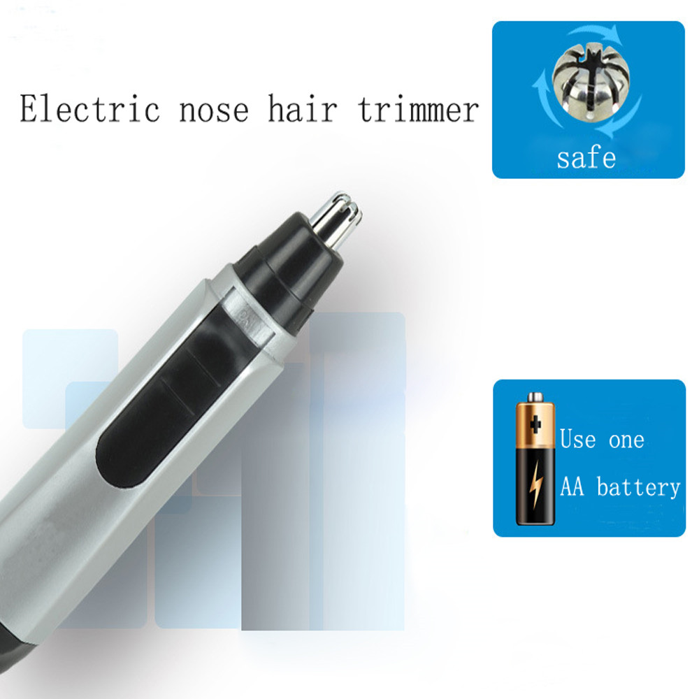 Electric Nose Hair Trimmer Ear Face Neat Clean Razor Removal Shaving