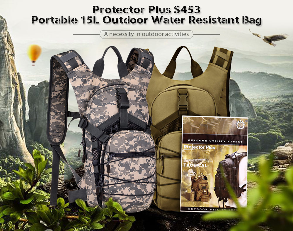 Protector Plus S453 Portable 15L Outdoor Water Resistant Sports Bag