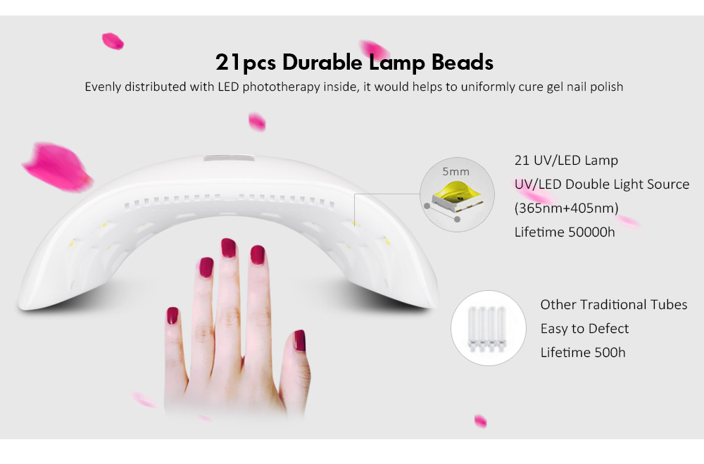 SUN X9 UV / LED 40W Nail Dryer Gel Polish Smart Manicure Curing Lamp