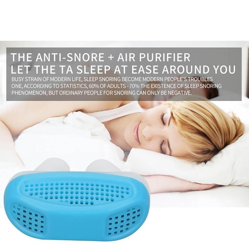 Silicone Anti-snoring Device Helps Sleep