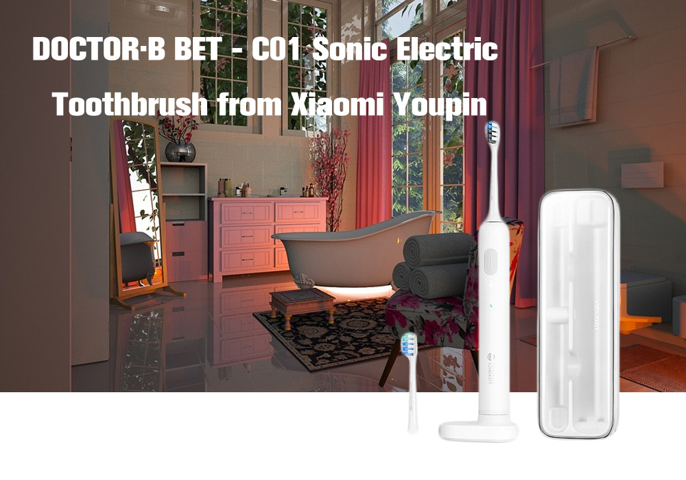 DOCTOR·B BET - C01 Sonic Electric Super Light Toothbrush from Xiaomi Youpin