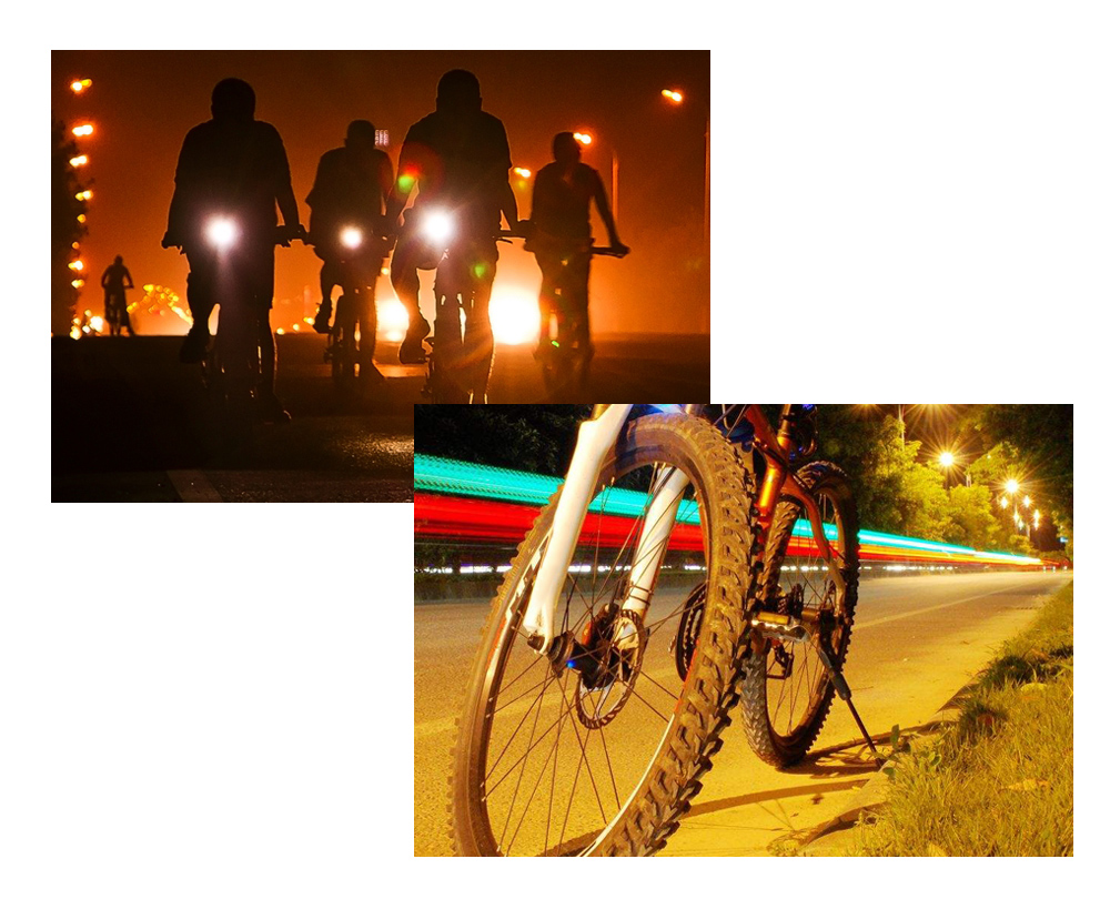 LED Bicycle Front Lamp Rear Light Bike Accessories