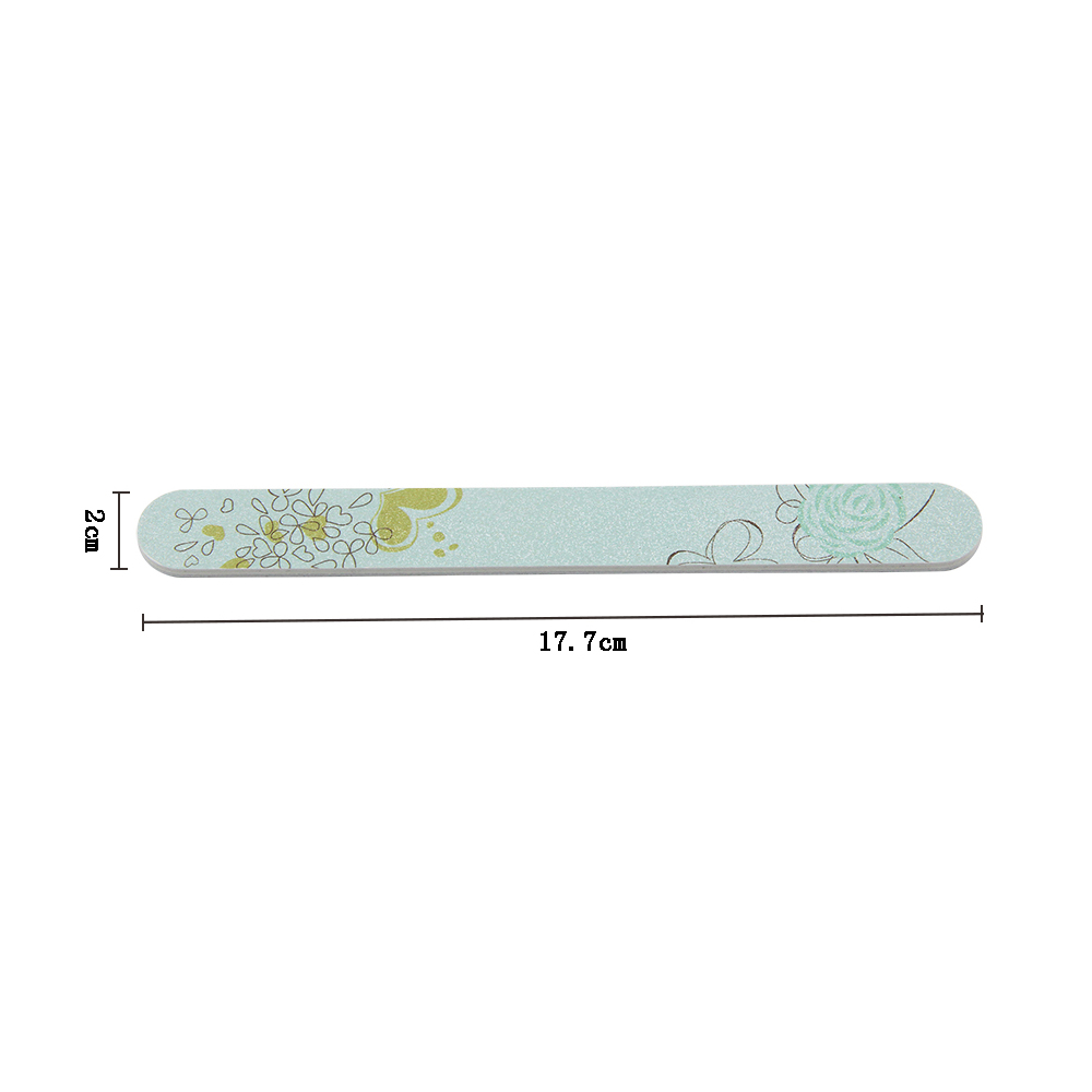 6PCS Flower Design Double-sided Grit Nail Files for Nail Care Nail Beauty
