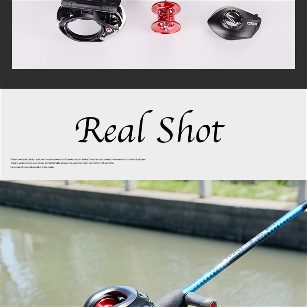 Baitcasting Reel High Speed Fishing Reel With Magnetic Brake System
