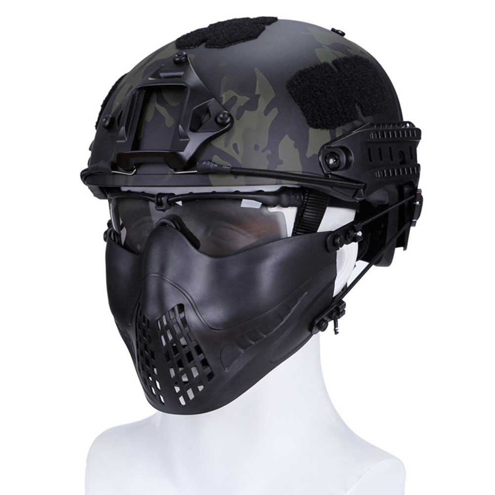 Dual Mode Headband System Outdoor Tactical Protective Mask