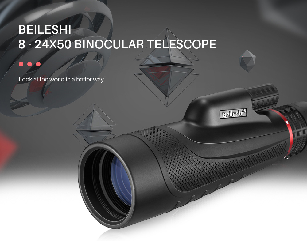 Beileshi 8 - 24X50 Outdoor Portable HD Monocular Telescope