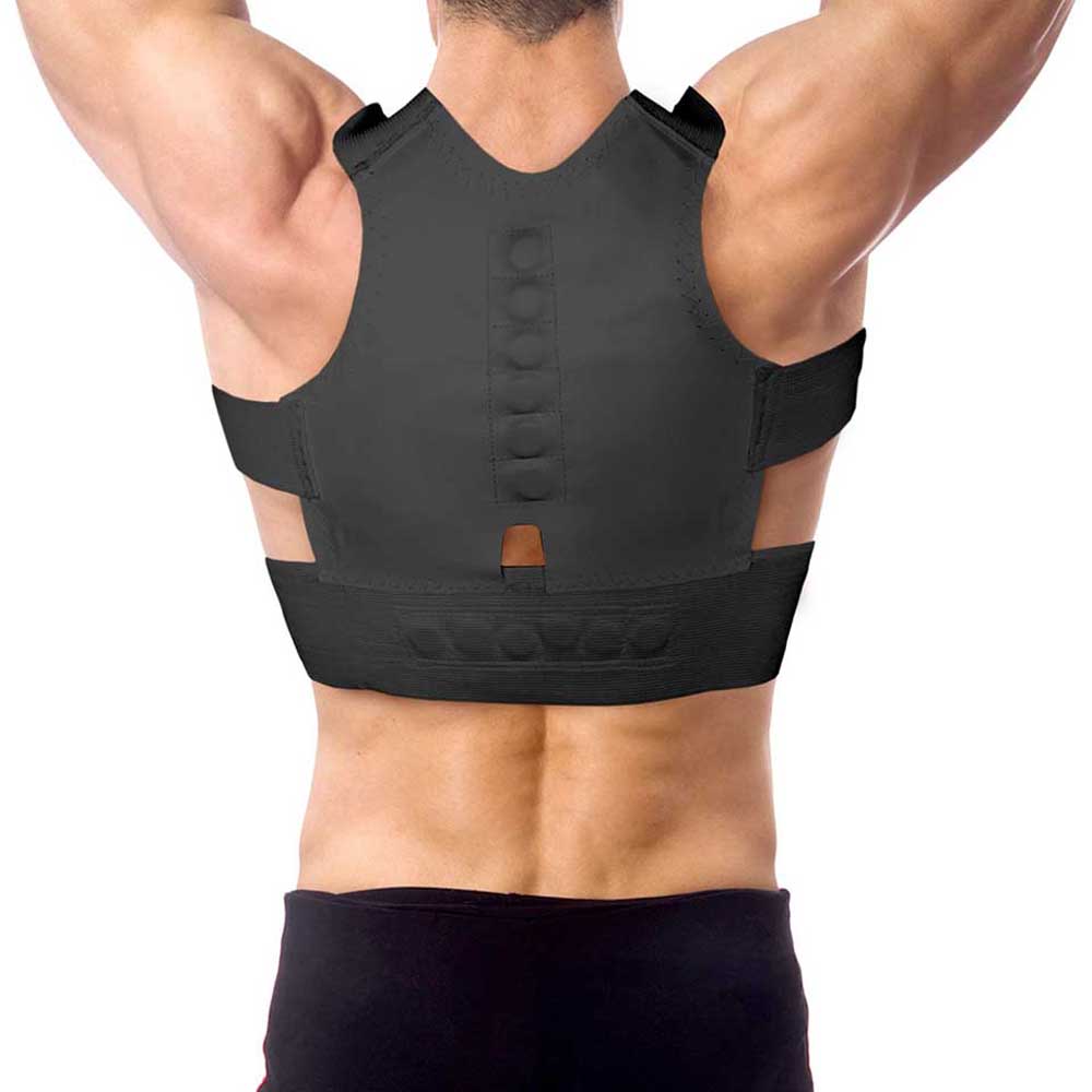 Men Women Slimming Magnetic Therapy Brace Posture Support Corrector Back belt