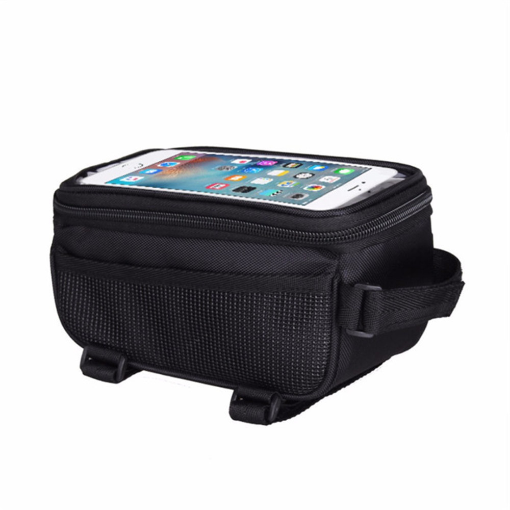 Bicycle Touch Screen Storage Bag for 5.0 Inch Waterproof Mobile Phone