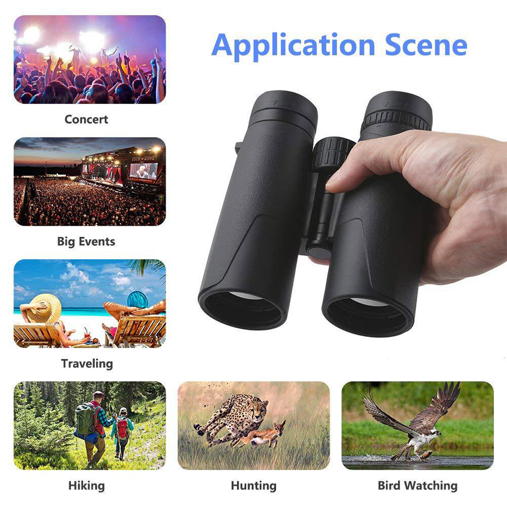 10x42 High Powered Magnification Binoculars for Adults