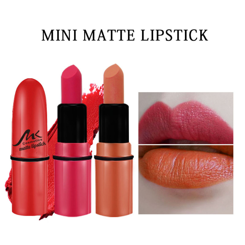 MK Brand 5Pcs/Set Mini Matte Lipstick Sexy Color Lips Cosmetic