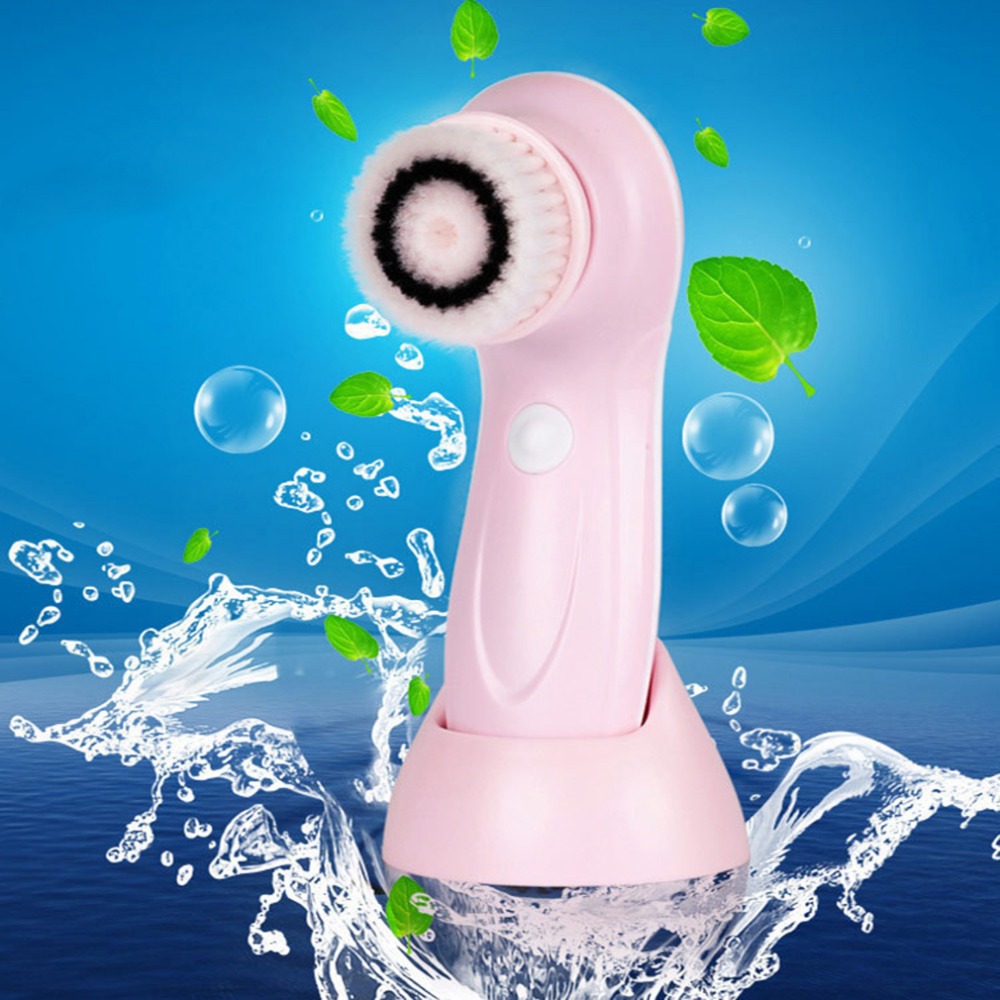 3 in 1 Multifunctional Electric Face Cleansing Brush Household USB Face Cleaning