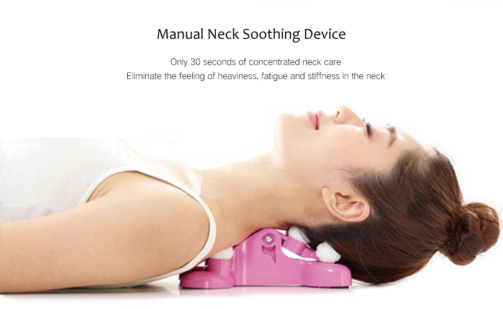 Manual Cervical Spondylolysis Neck Soothing Device Finger Pressure Massager