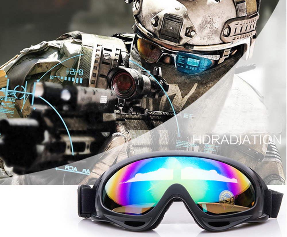 Motorcycle Goggles Bicycle Goggles Military Fans Tactical Equipment Ski Glasses
