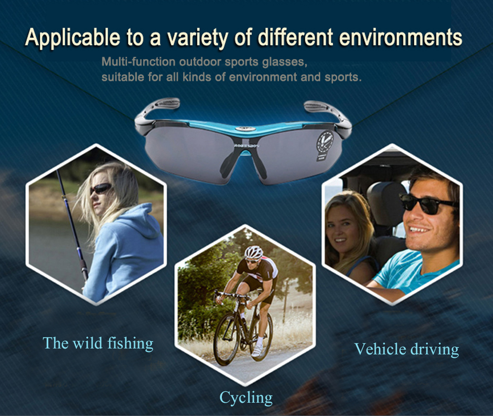 Goggles Cycling Glasses Outdoor Sports Glasses Set